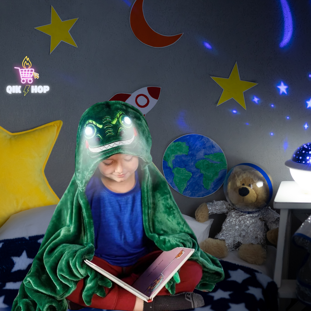 Manta para niños con iluminación led - Bright Eyes Blanket